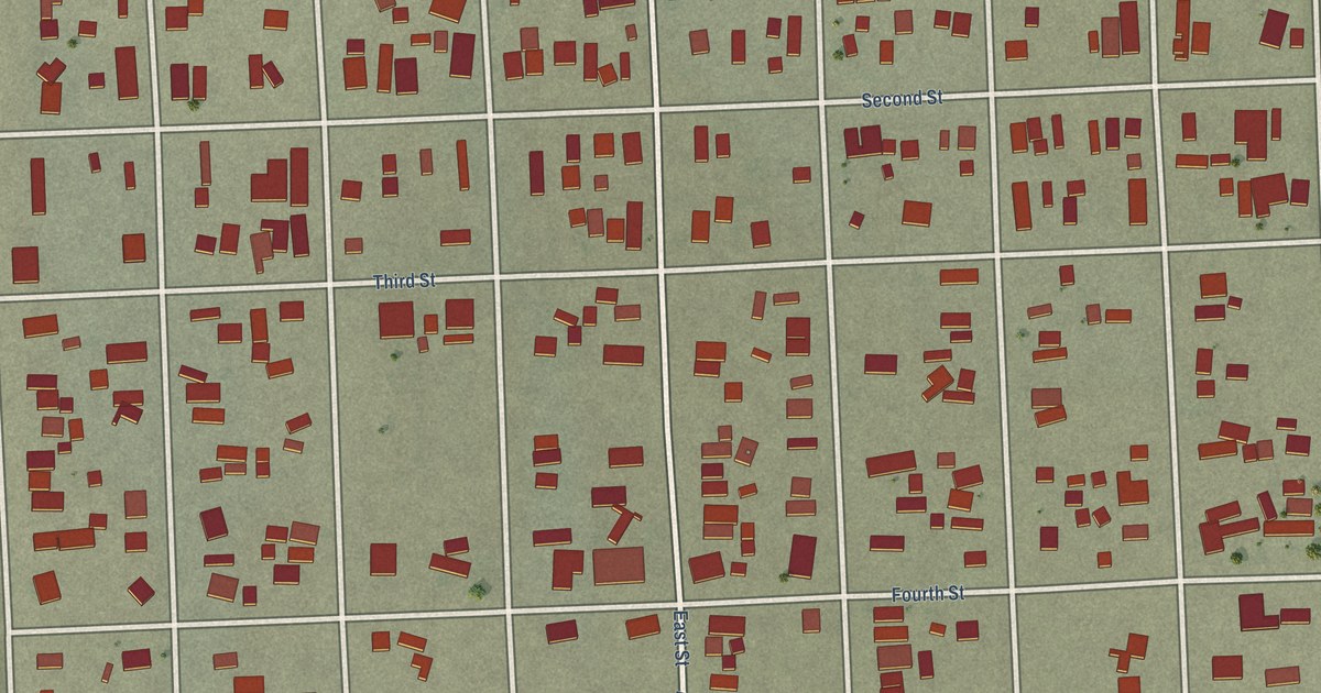 Map of Bombay Beach, California in 2026