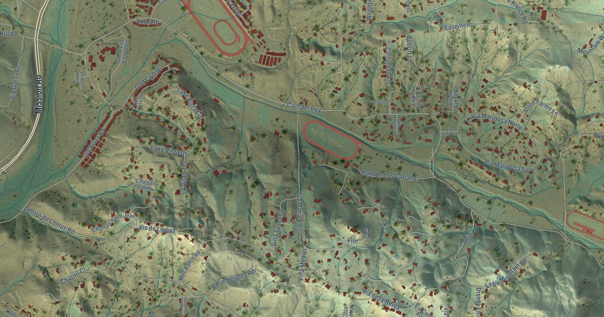 Map of Bonsall, California in 2026