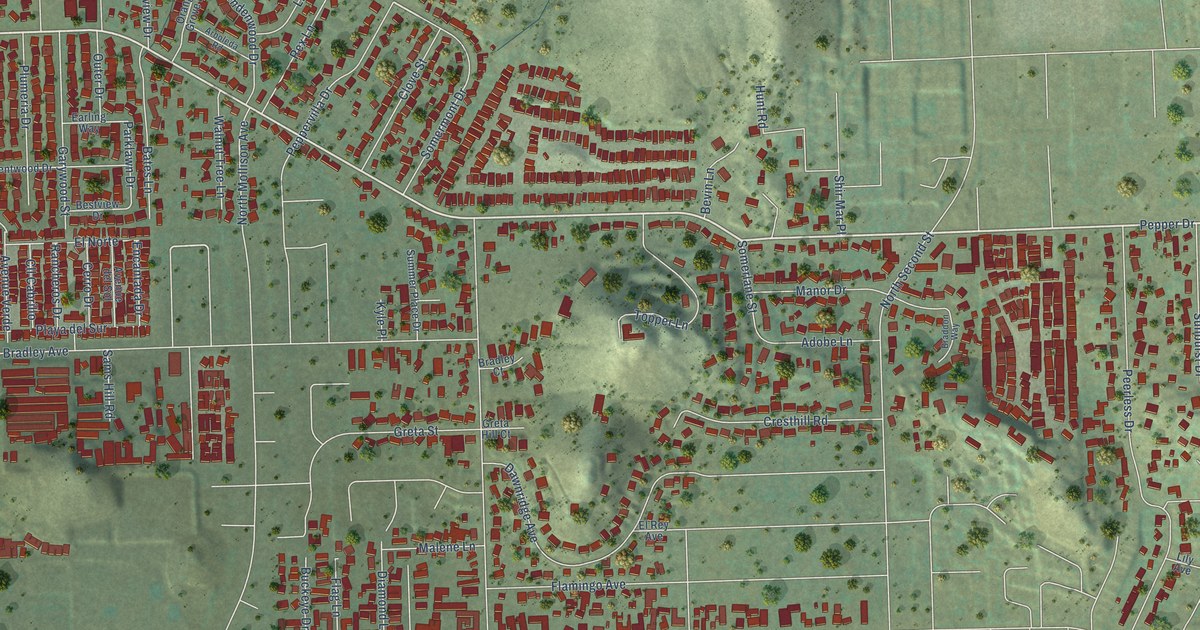 Map of Bostonia, California in 2026