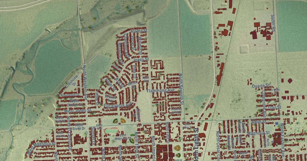 Map of Brawley, California in 2026