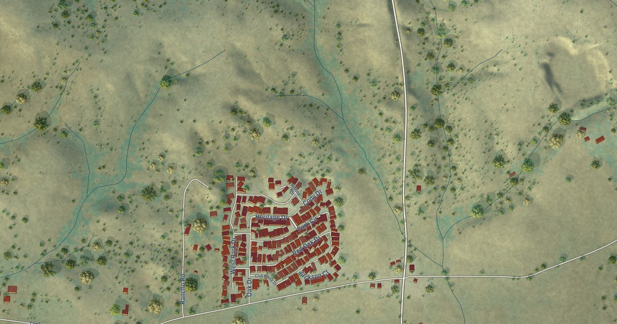 Map of Buena Vista, California in 2026