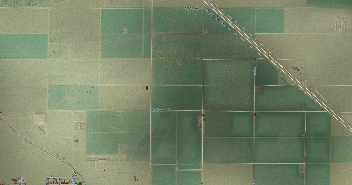 Map of Buttonwillow, California in 2026