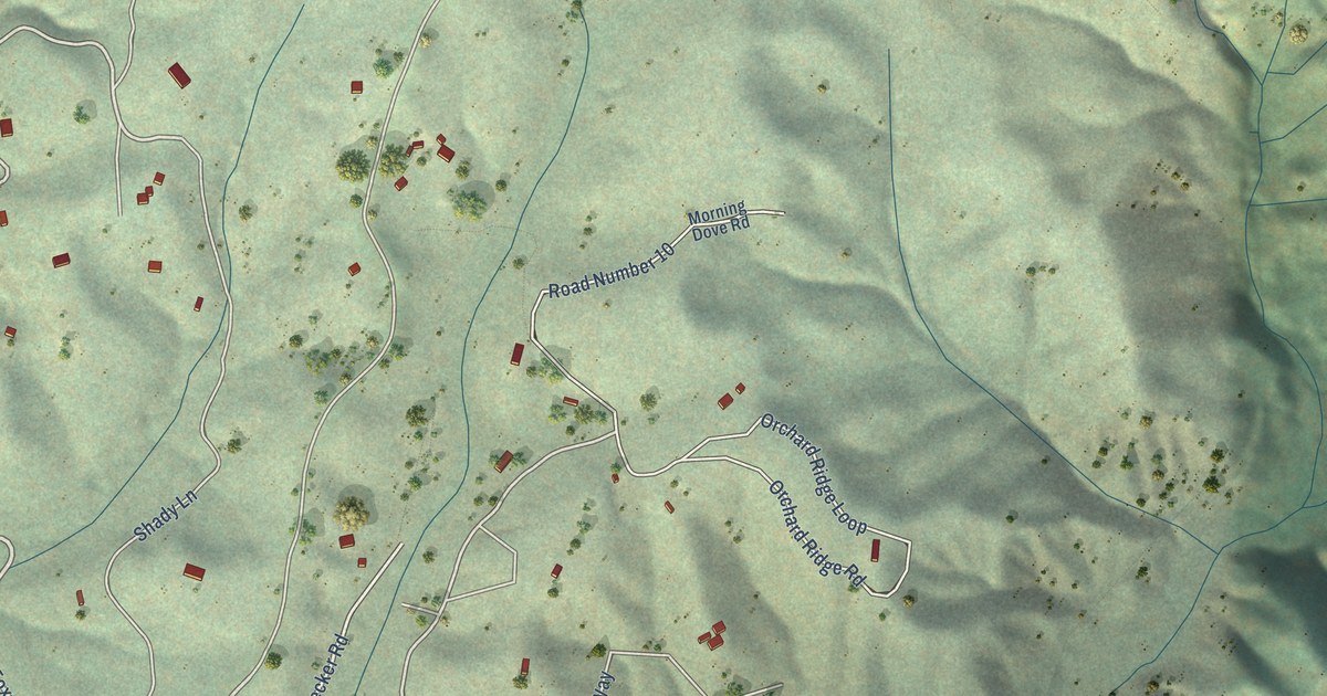 Map of C-Road, California in 2026