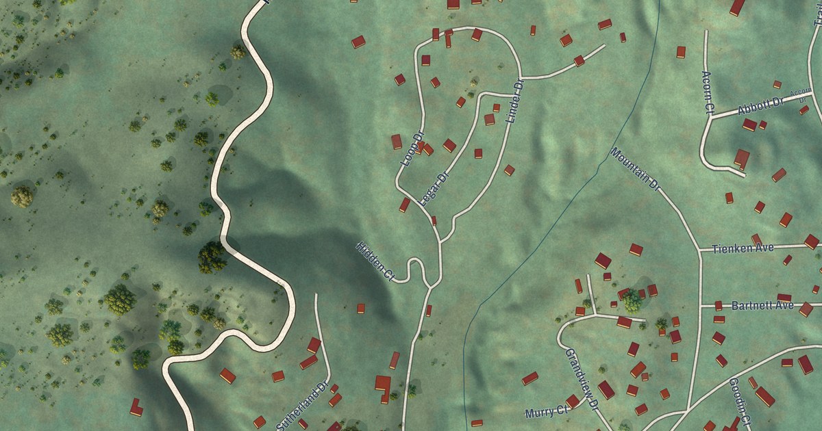Map of Camp Nelson, California in 2026