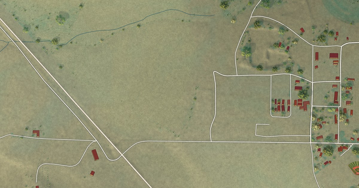 Map of Canby, California in 2026