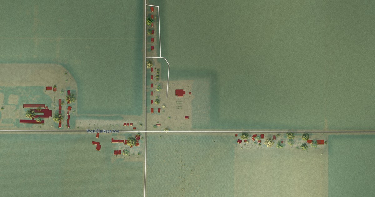 Map of Cantua Creek, California in 2026