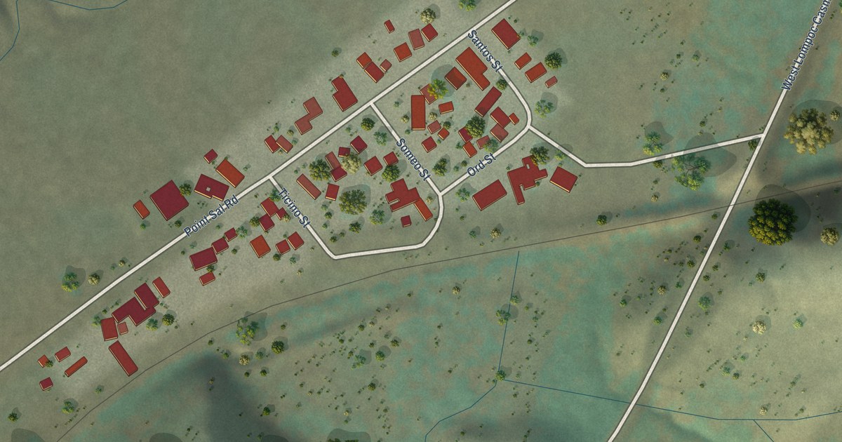 Map of Casmalia, California in 2026