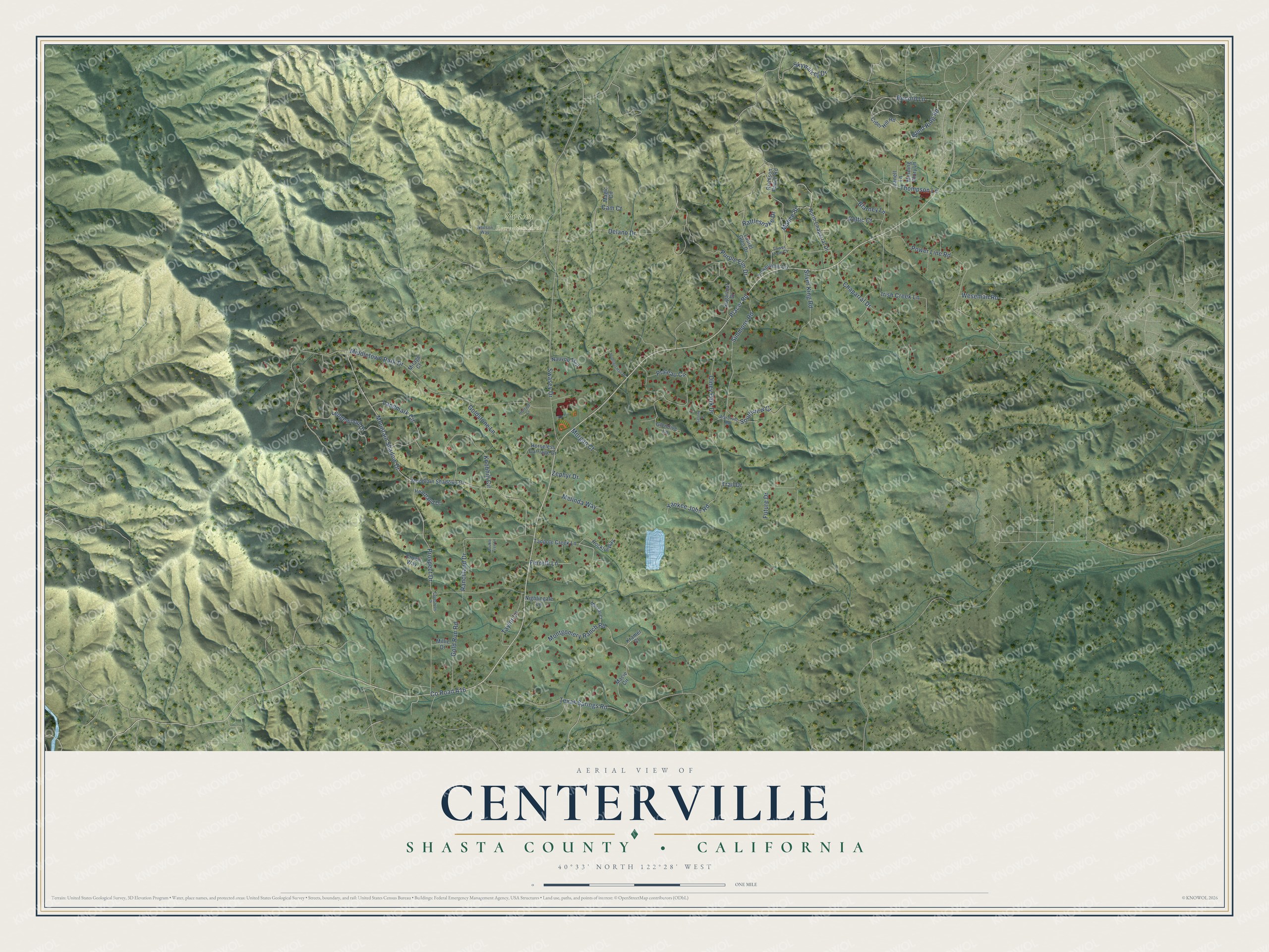 Watermarked full-map preview of Centerville, California