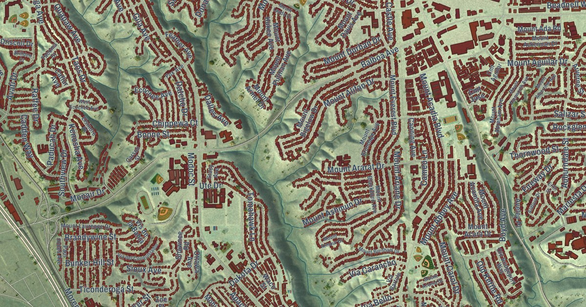 Map of Clairemont Mesa, California in 2026