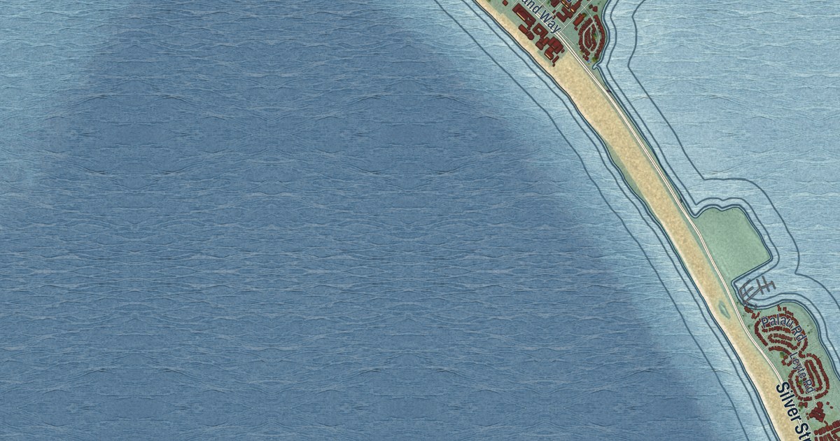 Map of Coronado, California in 2026