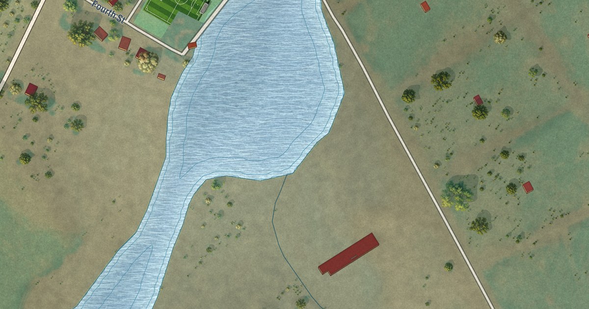 Map of Creston, California in 2026