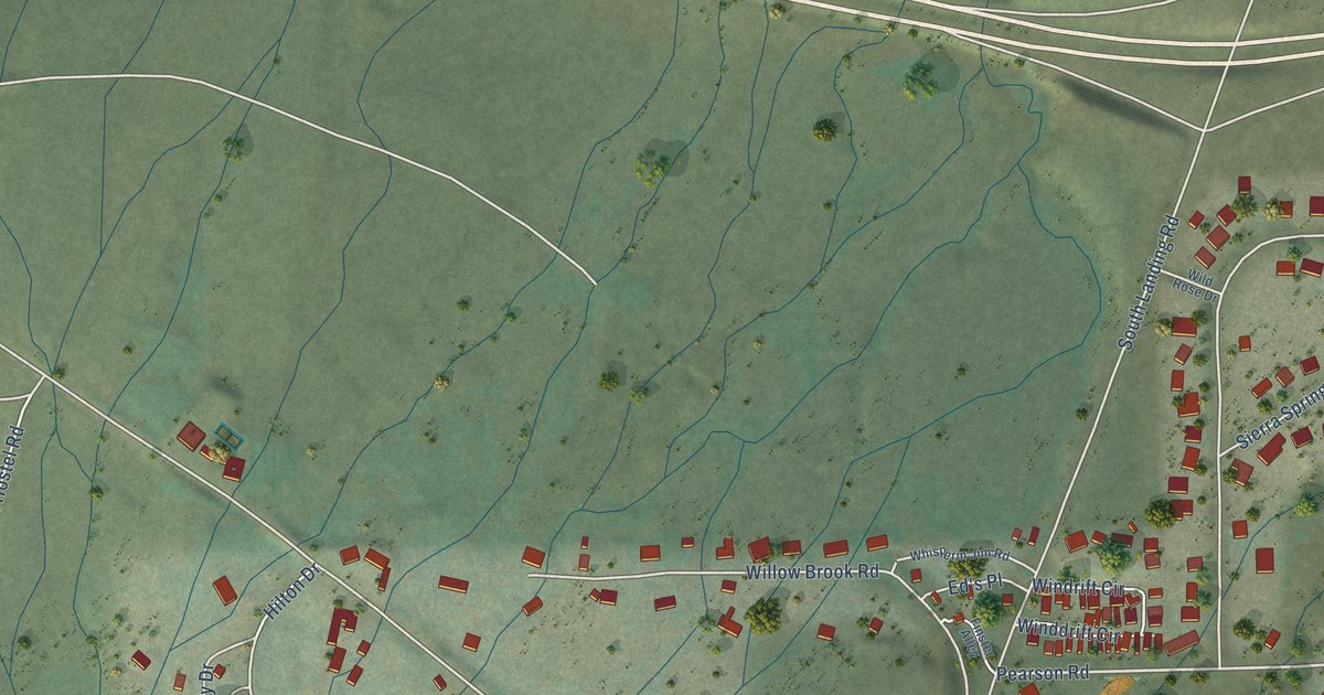 Map of Crowley Lake, California in 2026