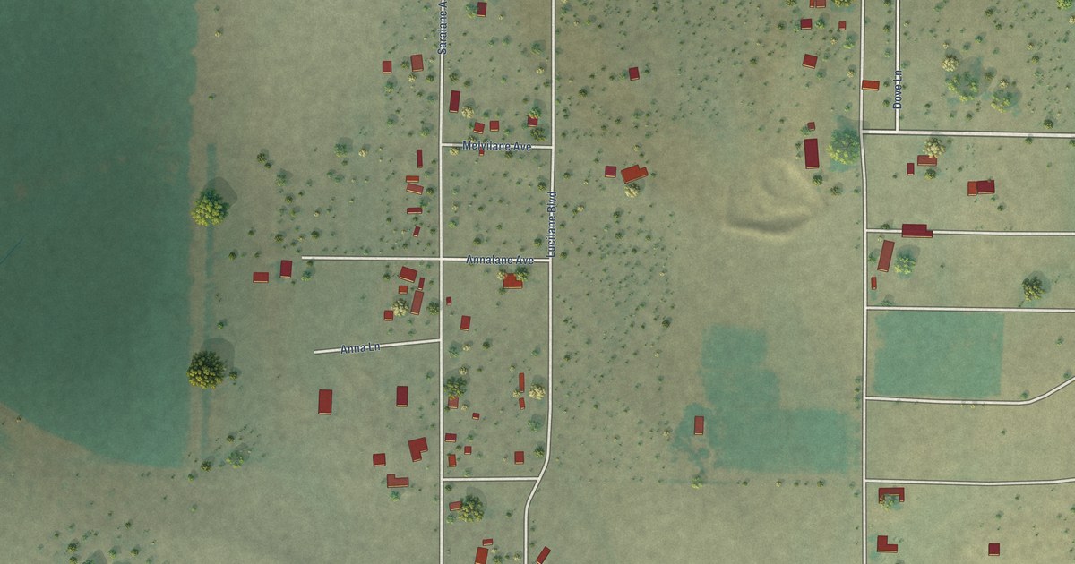 Map of Daphnedale Park, California in 2026