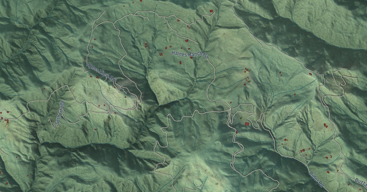 Map of Day Valley, California in 2026