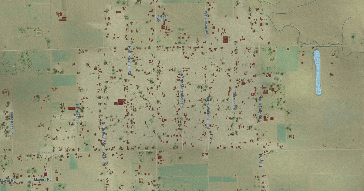 Map of Dogtown, California in 2026