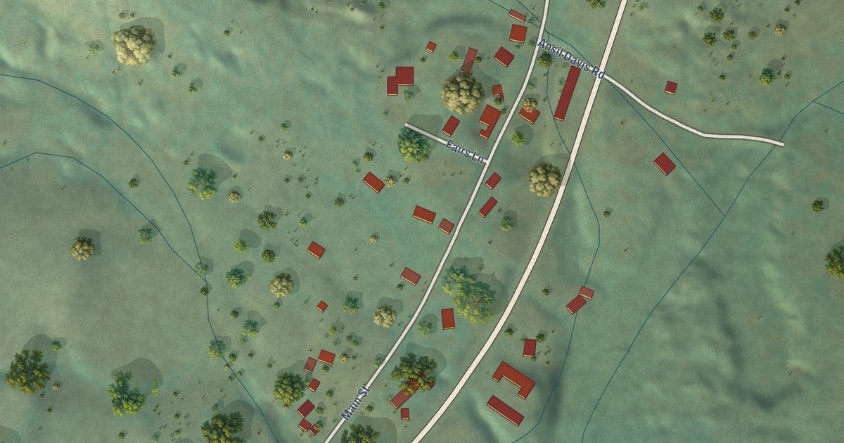 Map of Douglas Flat, California in 2026