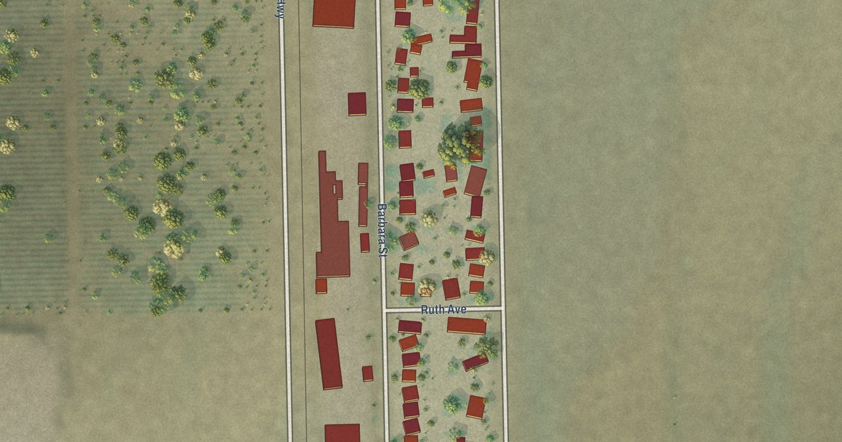Map of Edmundson Acres, California in 2026
