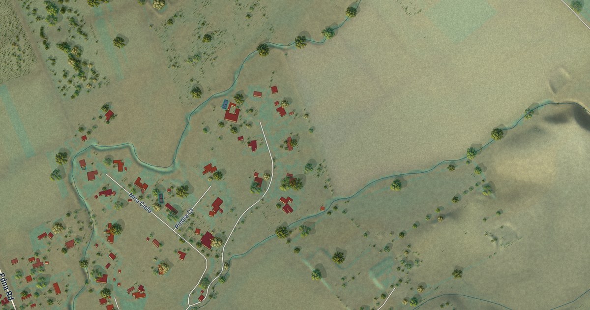 Map of Edna, California in 2026