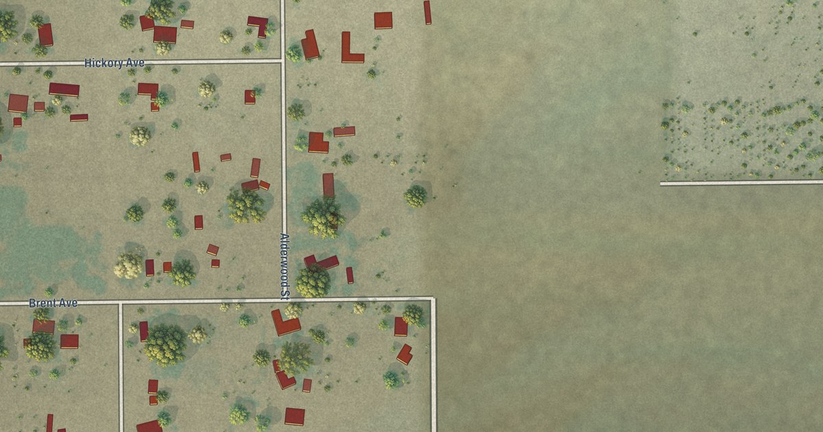 Map of El Adobe, California in 2026