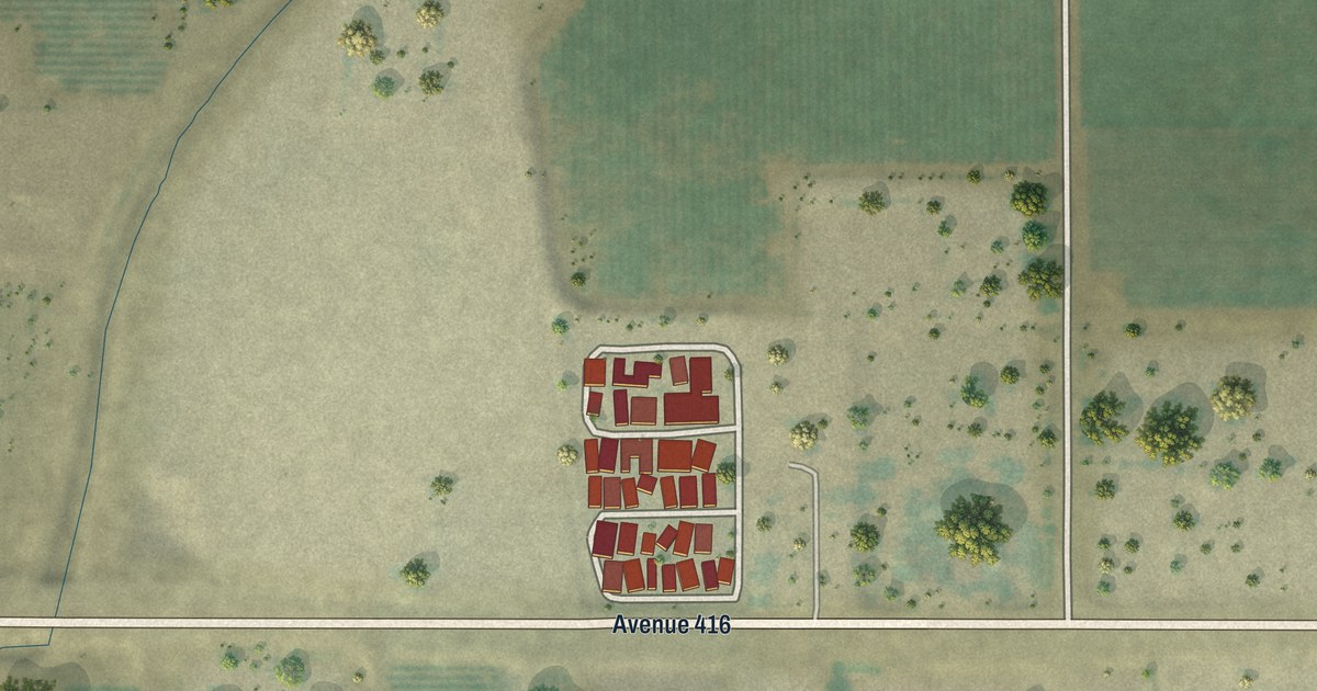 Map of El Monte Mobile Village, California in 2026