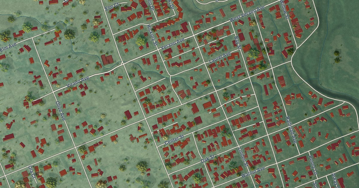 Map of El Verano, California in 2026