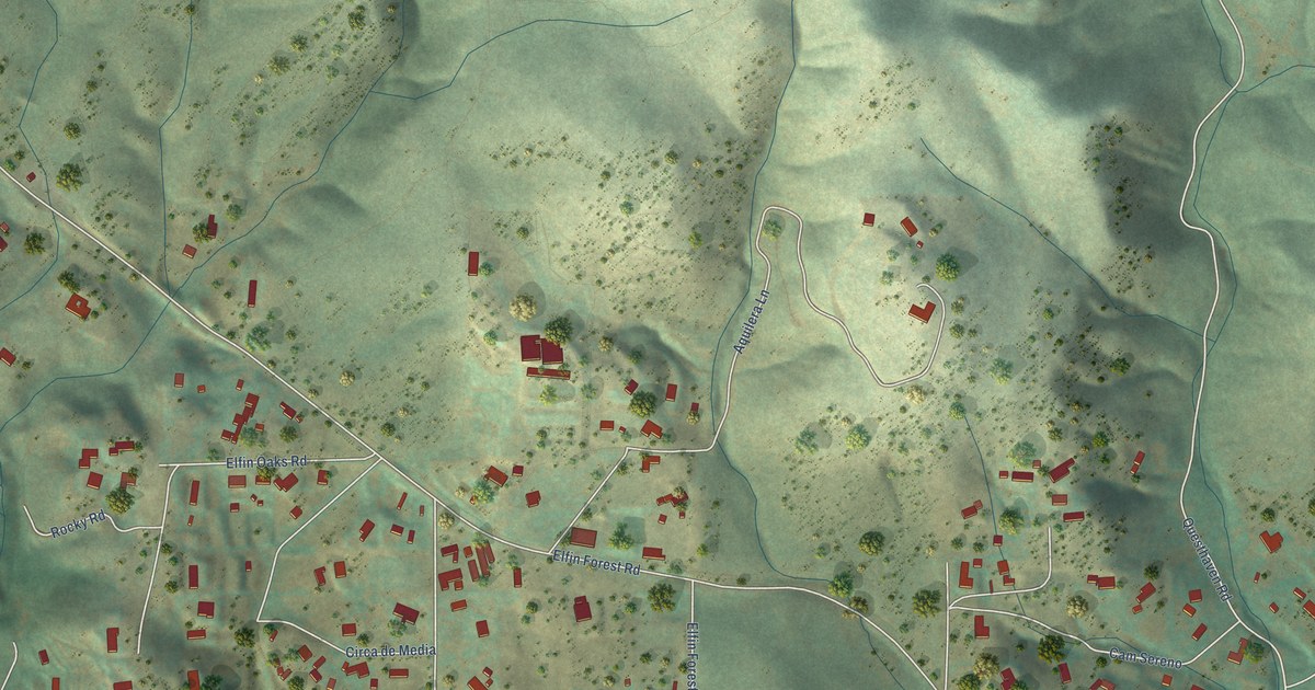 Map of Elfin Forest, California in 2026