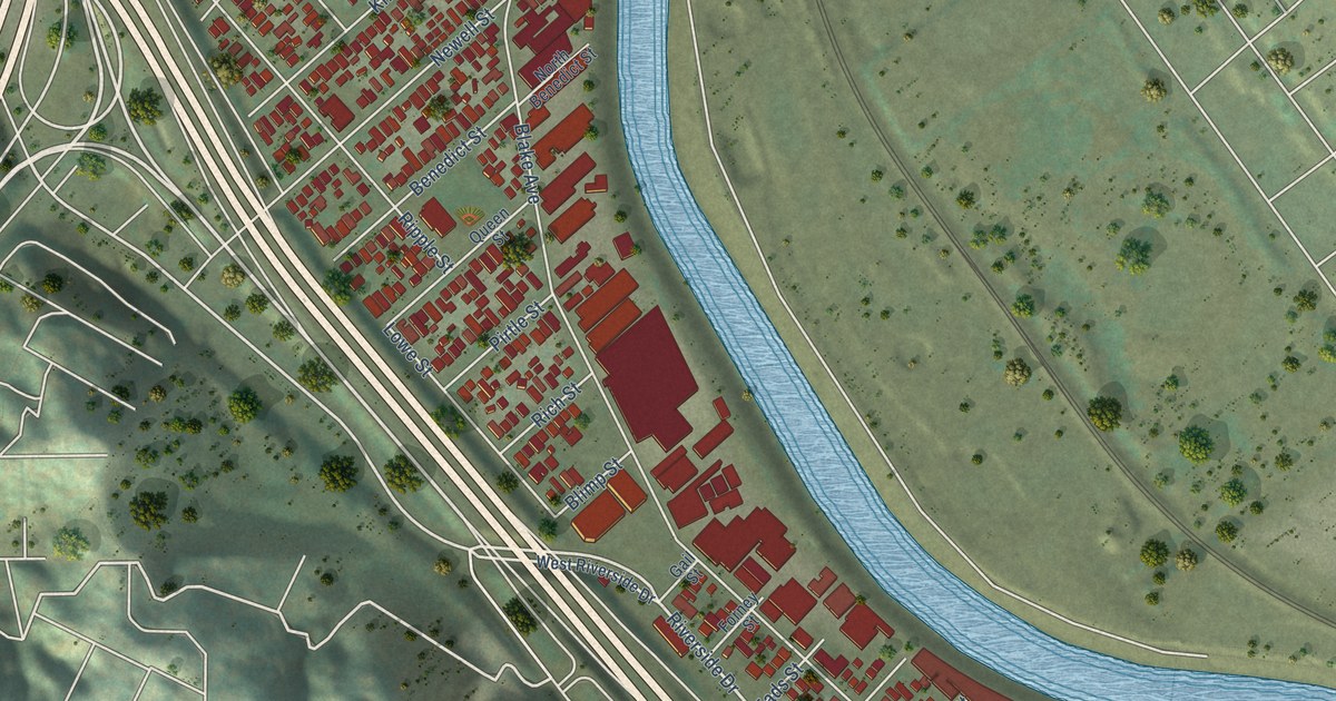Map of Elysian Valley, California in 2026