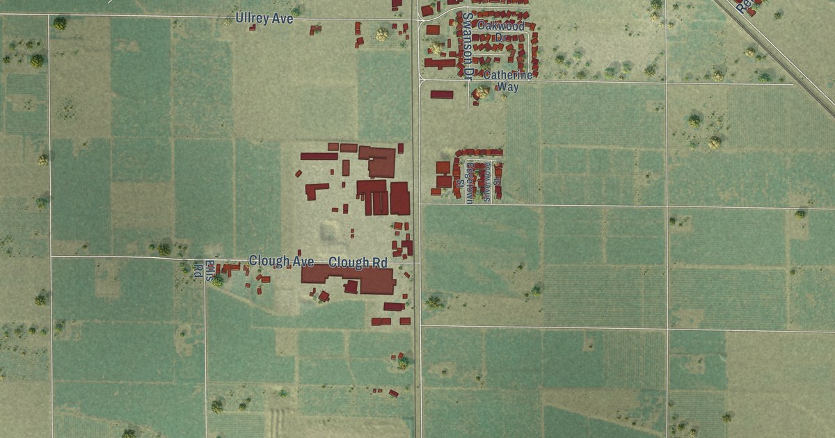 Map of Escalon, California in 2026