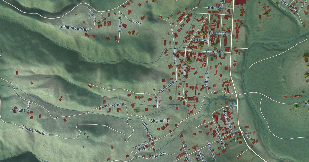 Map of Felton, California in 2026