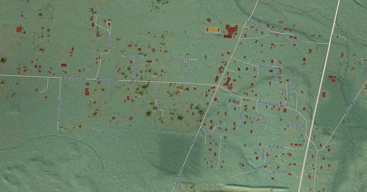 Map of Fort Dick, California in 2026