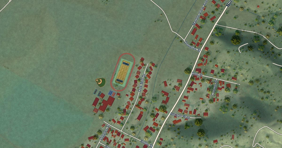 Map of Fort Jones, California in 2026