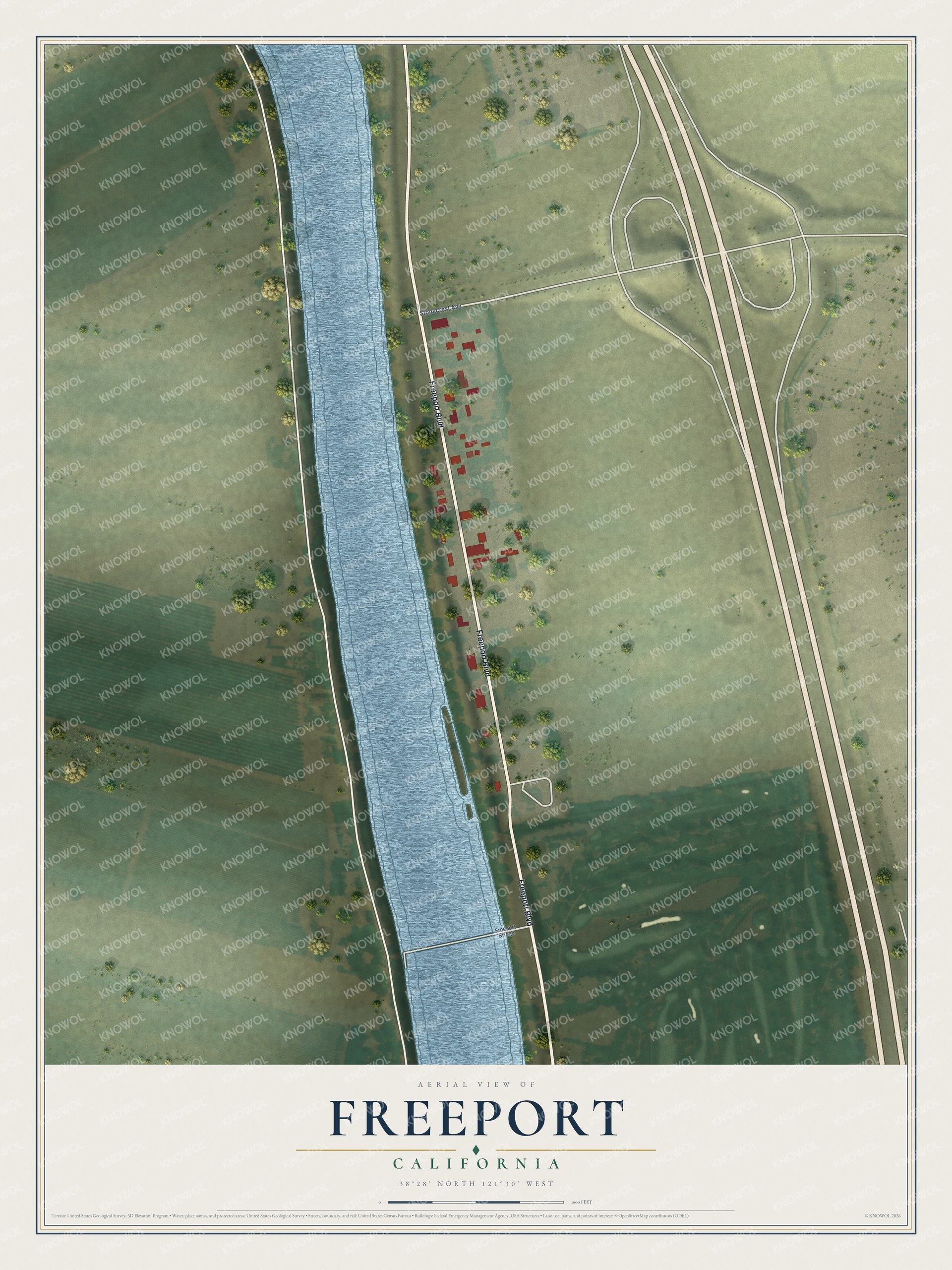 Watermarked full-map preview of Freeport, California