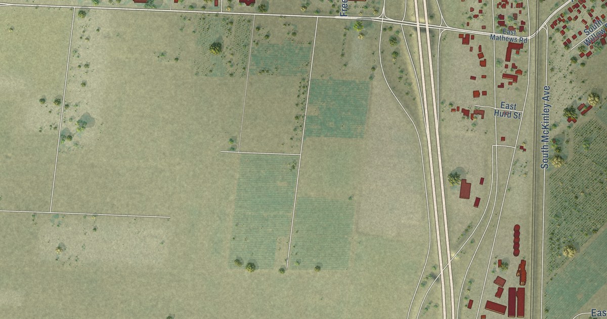 Map of French Camp, California in 2026