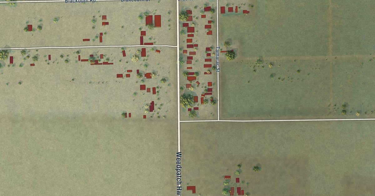 Map of Fuller Acres, California in 2026