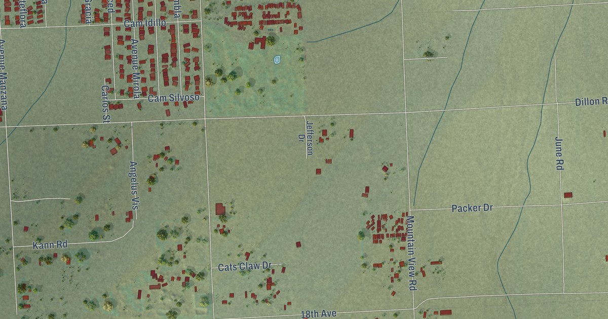 Map of Garnet, California in 2026