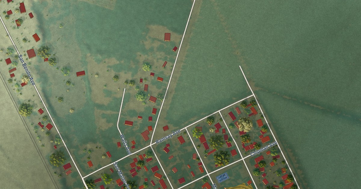 Map of Gerber, California in 2026