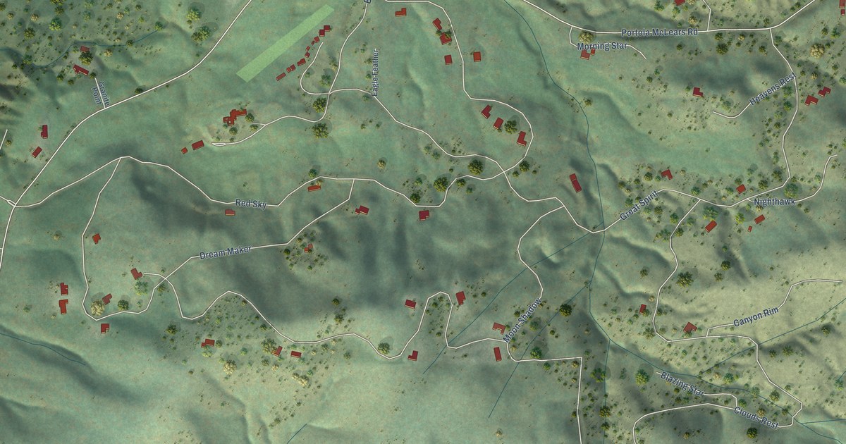 Map of Gold Mountain, California in 2026