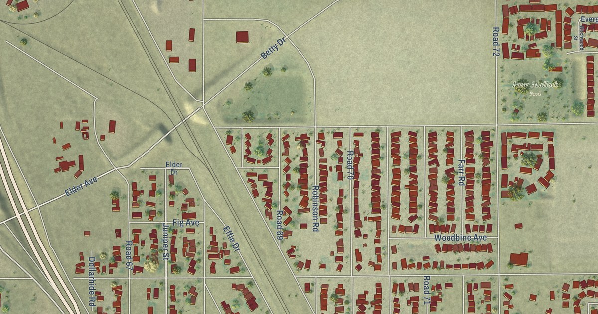 Map of Goshen, California in 2026