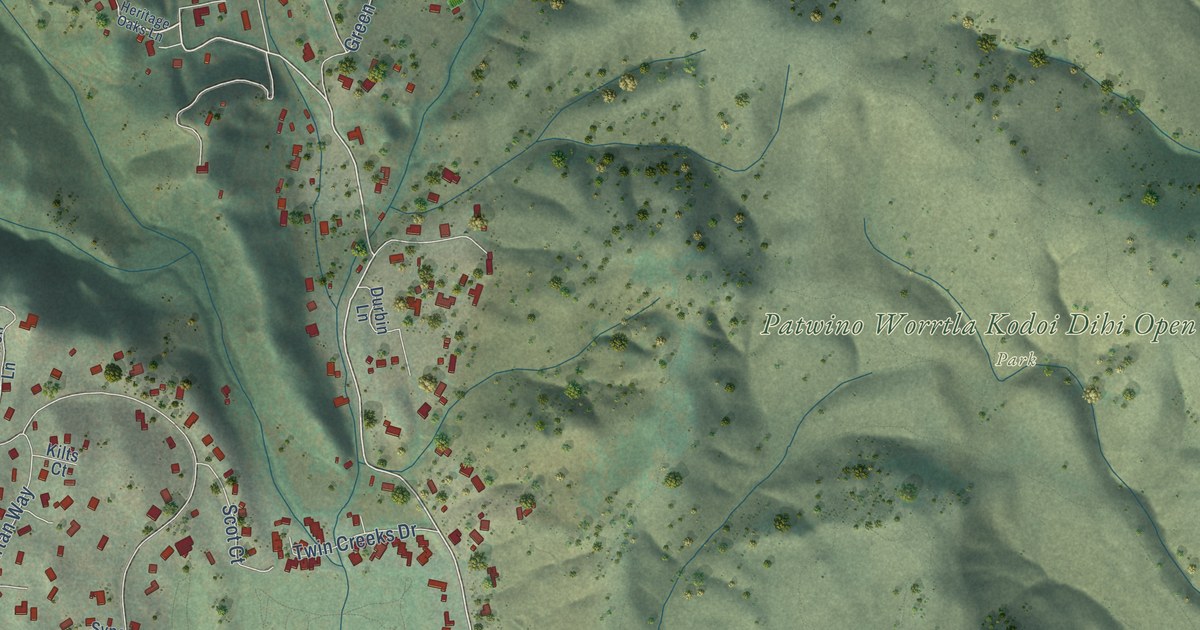 Map of Green Valley, Solano County, California in 2026