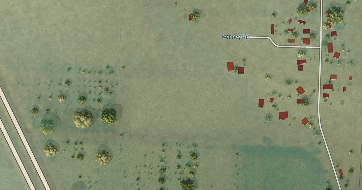 Map of Grenada, California in 2026