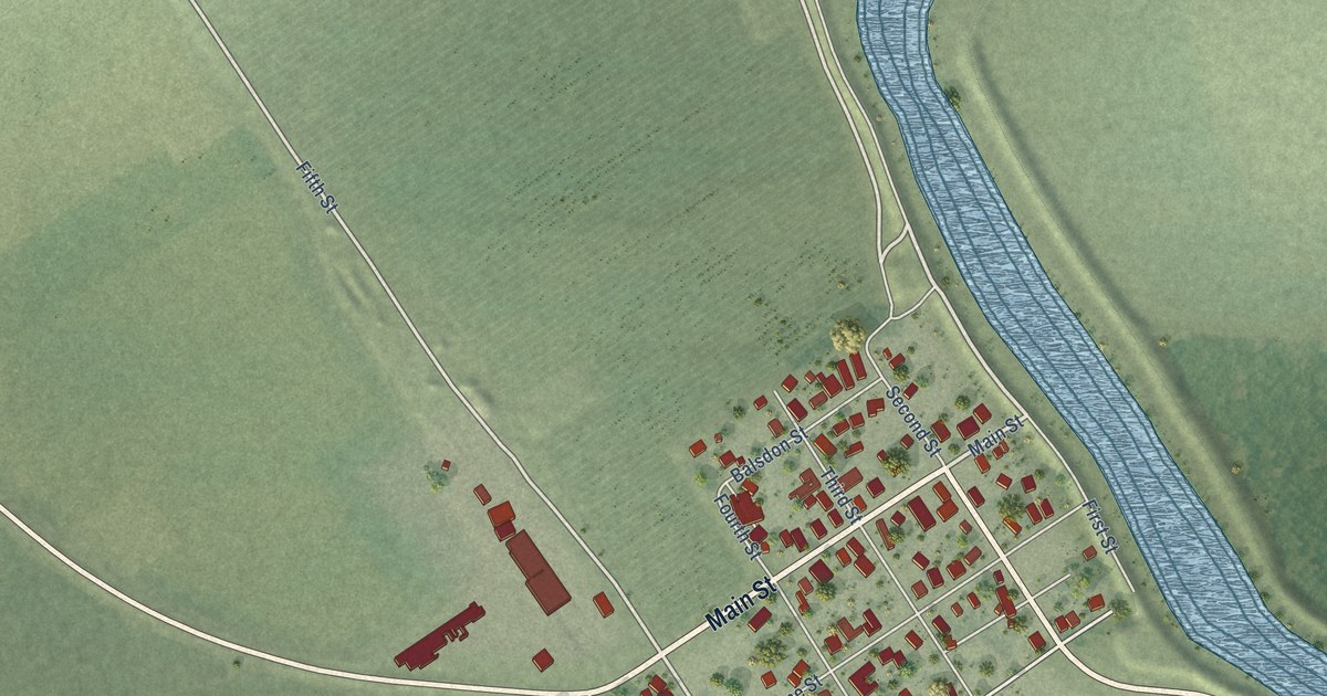 Map of Grimes, California in 2026