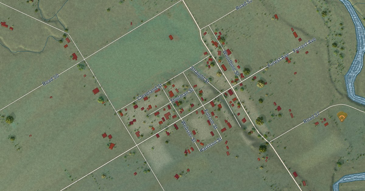 Map of Guinda, California in 2026