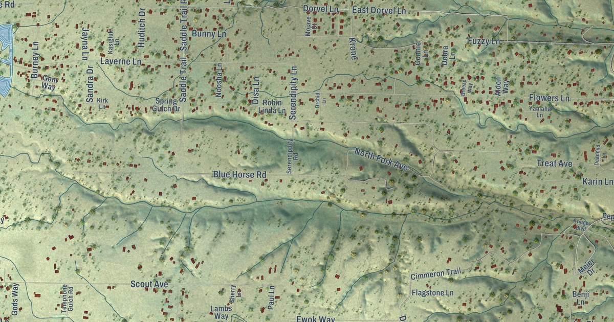 Map of Happy Valley, California in 2026