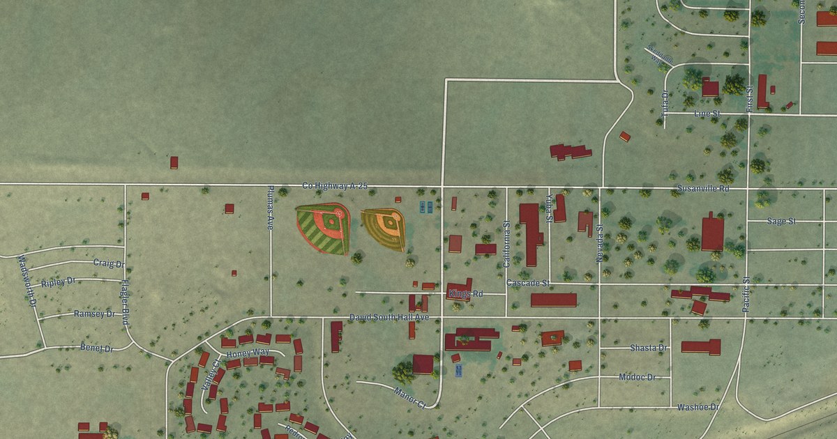 Map of Herlong, California in 2026