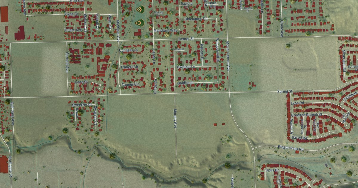 Map of Highgrove, California in 2026
