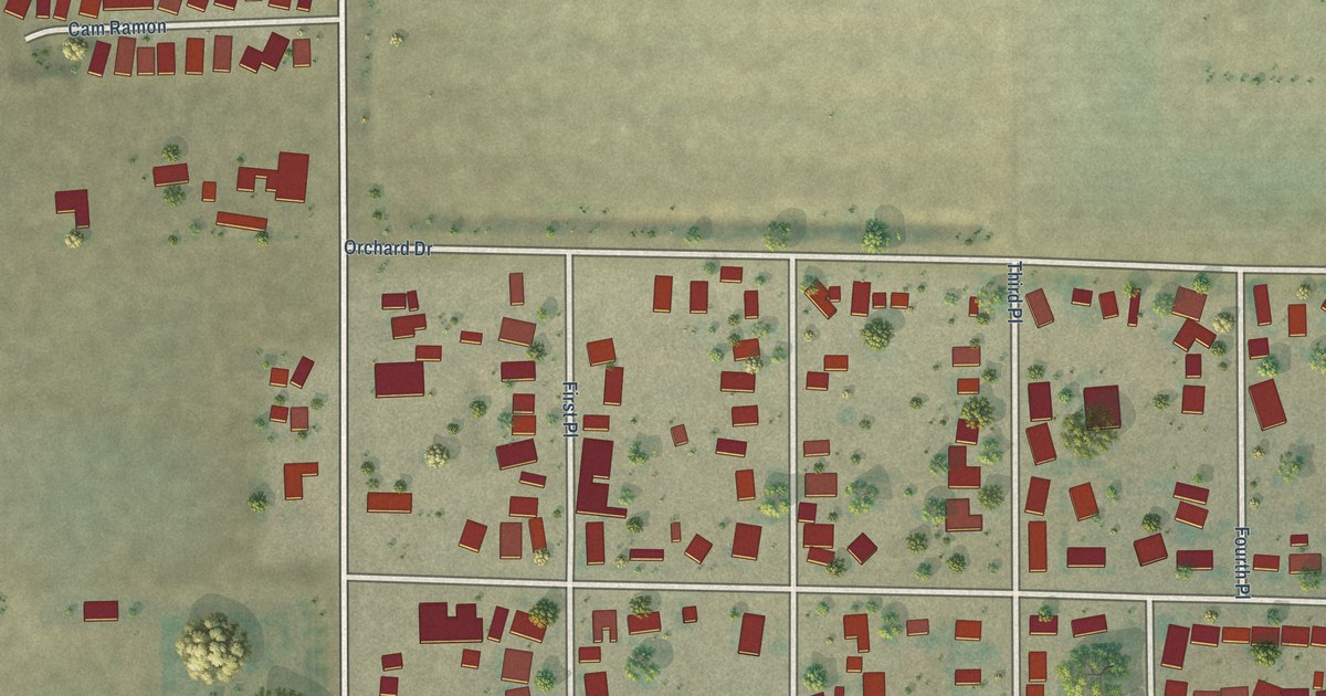 Map of Home Garden, California in 2026