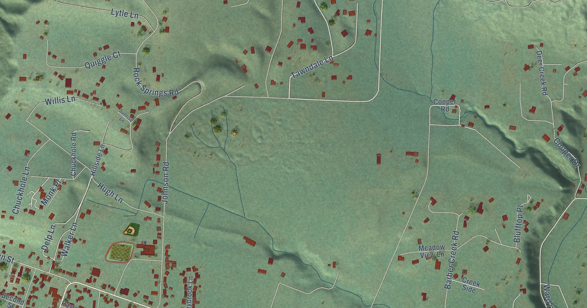 Map of Hydesville, California in 2026