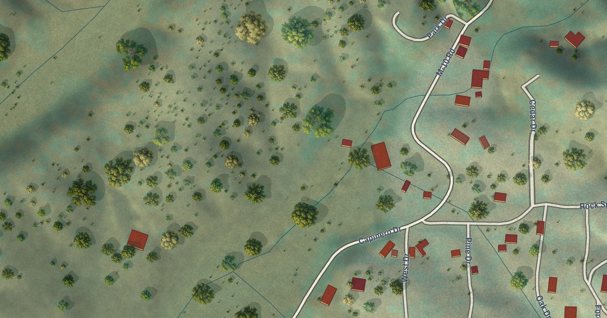 Map of Idlewild, California in 2026