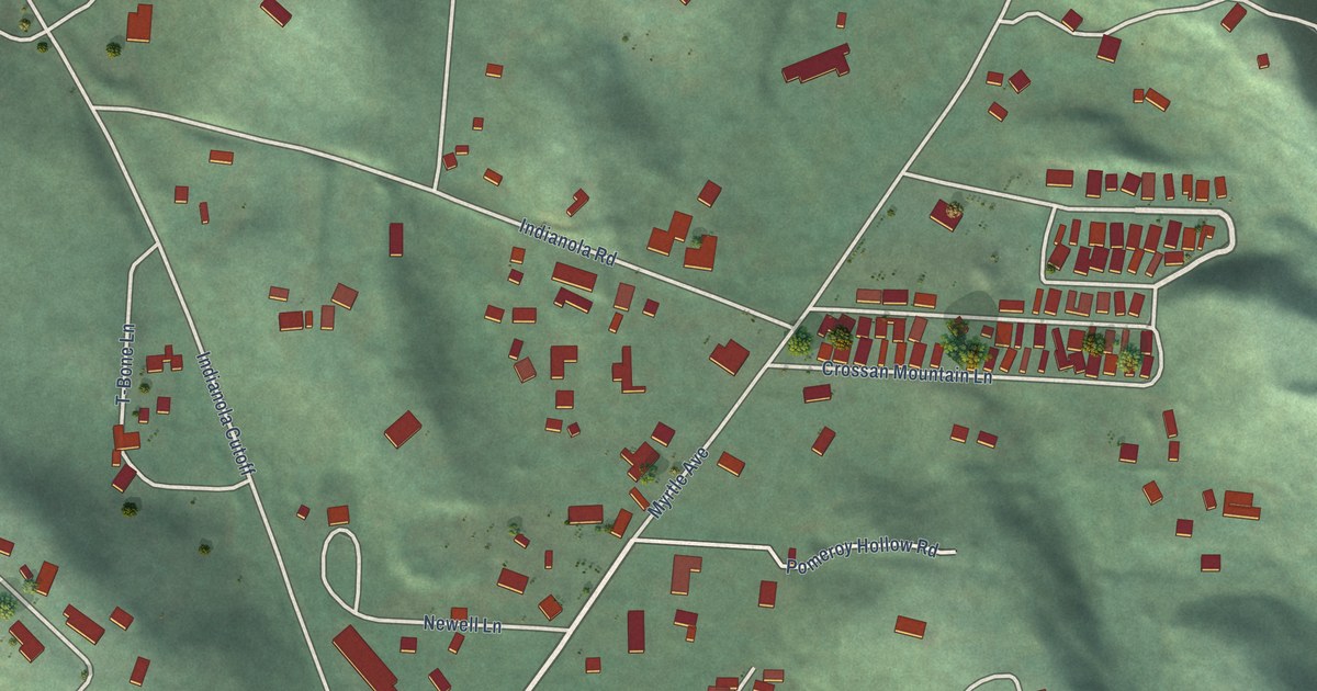 Map of Indianola, California in 2026