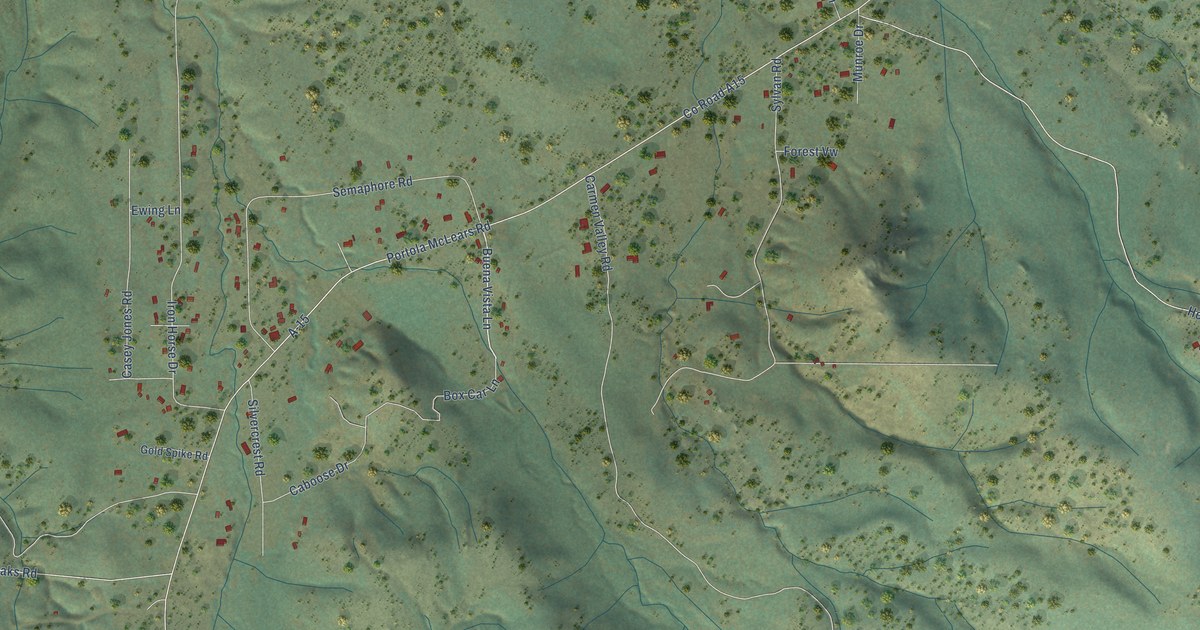 Map of Iron Horse, California in 2026